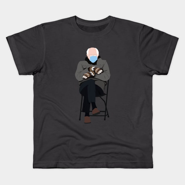 Bernie Sanders Inauguration Meme Kids T-Shirt by valentinahramov